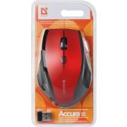 Мышь беспроводная Defender Accura MM-365 красная