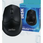 Мышь беспроводная Perfeo Desk чёрная
