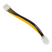 Кабель-удлинитель питания PCIe Cablexpert PCIe 8pin(M) / PCIe 4pin(F) 20см