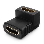 Переходник HDMI (f) - HDMI (f) Cablexpert (A-HDMI-FFL) угловой